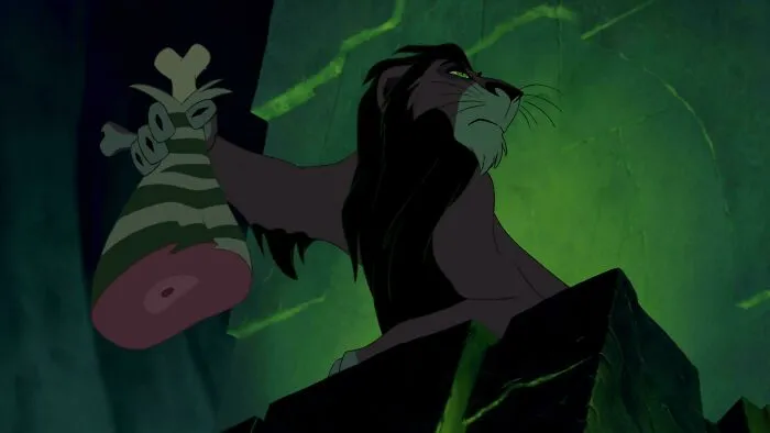 In The Lion King (1997), Scar Makes False Campaign Promises By Guaranteeing To Eliminate Hunger, But Actively Makes The Problem Worse Instead. This Is The Most Realistic Part Of The Movie
