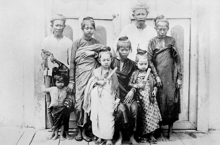 A Muslim Family, Philippines, 1890-1907