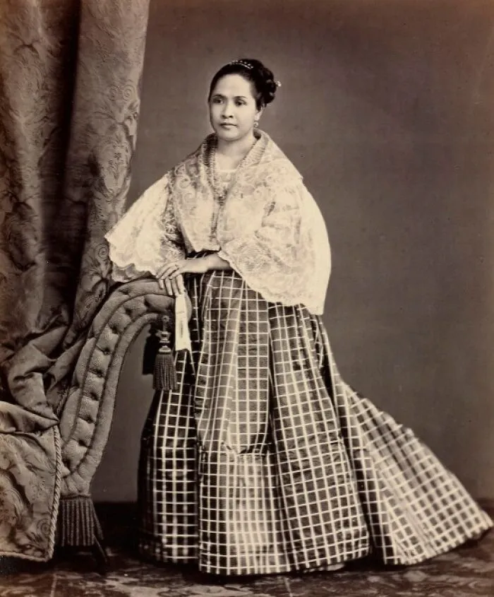 Mixed Race Filipina, Circa 1890s