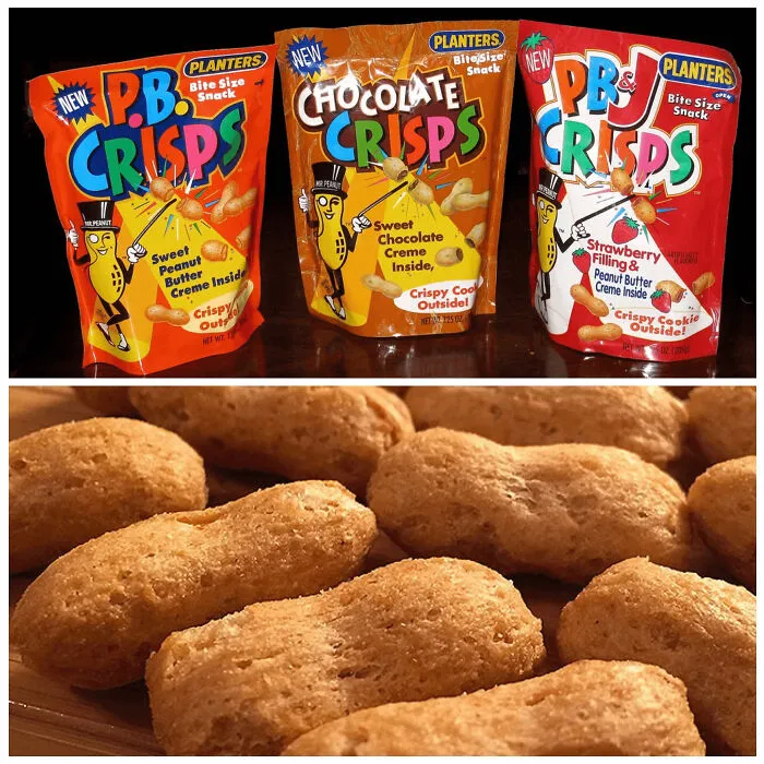 90s snack nostalgia with Planters PB Crisps and Chocolate Crisps, iconic treats to unlock memories from the 90s.