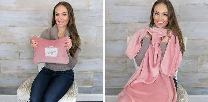 Your Travel Pillow Is Living A Double Life As A Cozy Blanket And You Can Get In On The Secret With This <a Style="Display:inline;" Href="Https://Www.amazon.com/Dp/B08d8f9pl6?ascsubtag=7924758%2c22%2c49%2cd%2c0%2c0%2c0%2c1396%3a1%3b1338%3a1%2c68148512%2c0%2c0&th=1%25252cgoogle%252cgoogle%2cgoogle&btn_ref=srctok-8647313354ba272d&linkcode=ll1&tag=bpgoldfish-20&linkid=937cca10107f58d26b44ec35ec145ab3&language=en_us&ref_=as_li_ss_tl" Target="_blank"> <span Style="Font: Inherit; Color: #d74b1f;"> Travel Blanket Pillow Combo </Span>