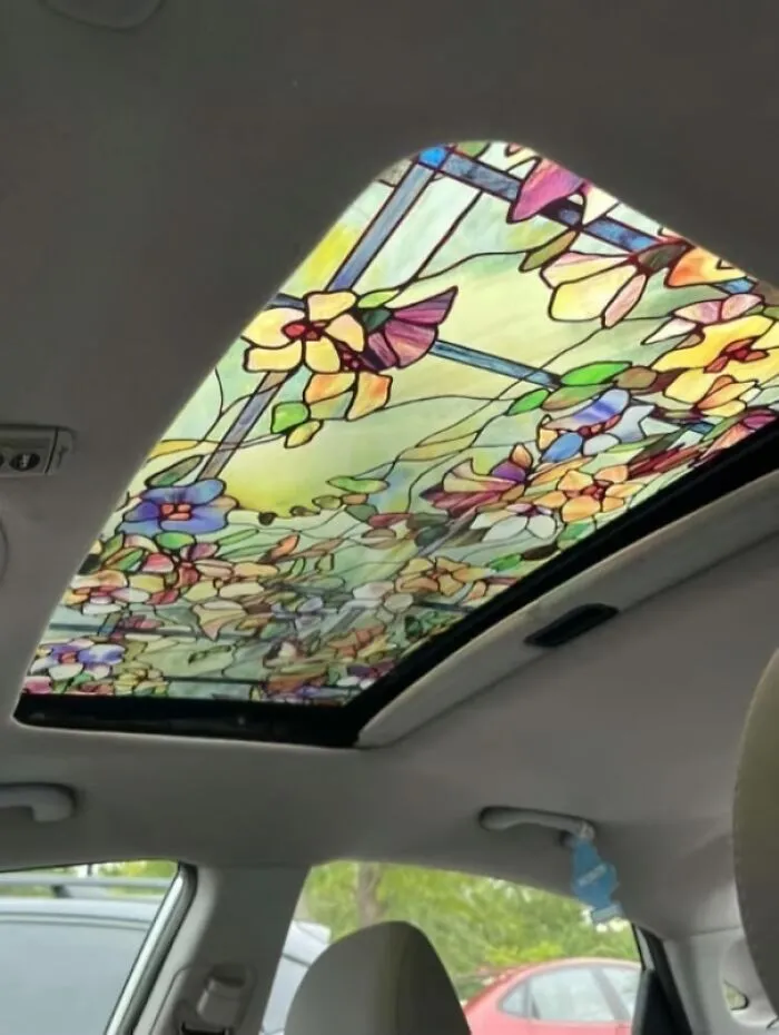 Customizando el techo solar del coche