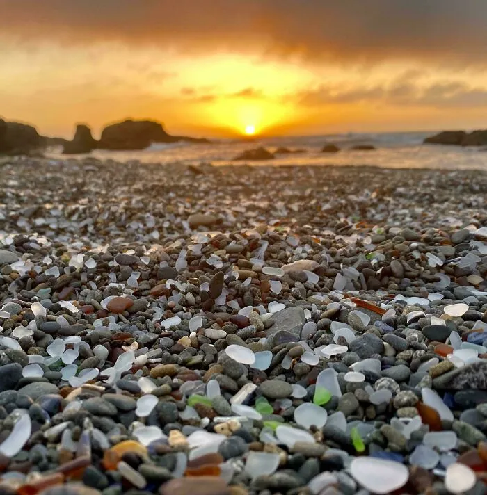 Playa de cristal, California