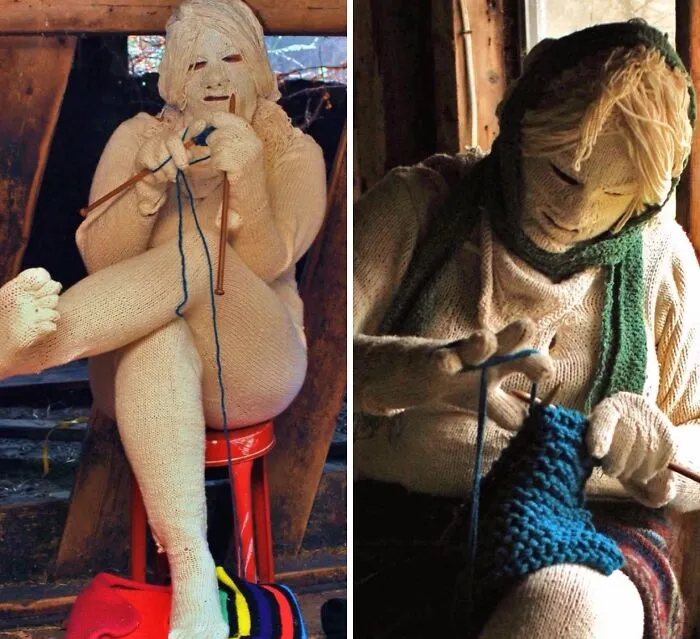 In Honor Of My Mother, I Present To You: Her Knit Self Portrait
