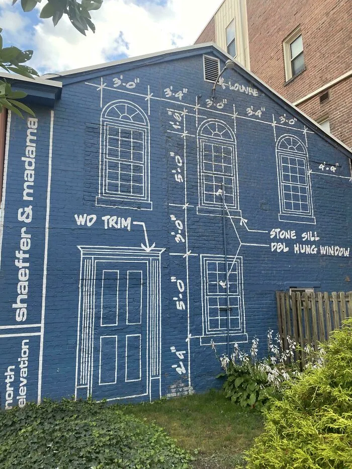 The Rear Elevation Of This Architect’s Office