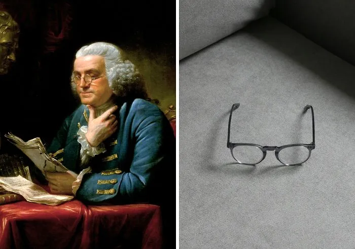 Bifocal Lenses: Benjamin Franklin