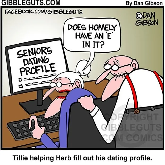 40 Hilarious One-Panel Comics About Aging, Drawn By Dan Gibson Of "Gibbleguts"