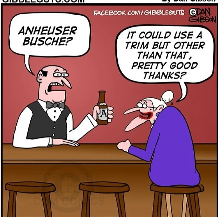 40 Hilarious One-Panel Comics About Aging, Drawn By Dan Gibson Of "Gibbleguts"
