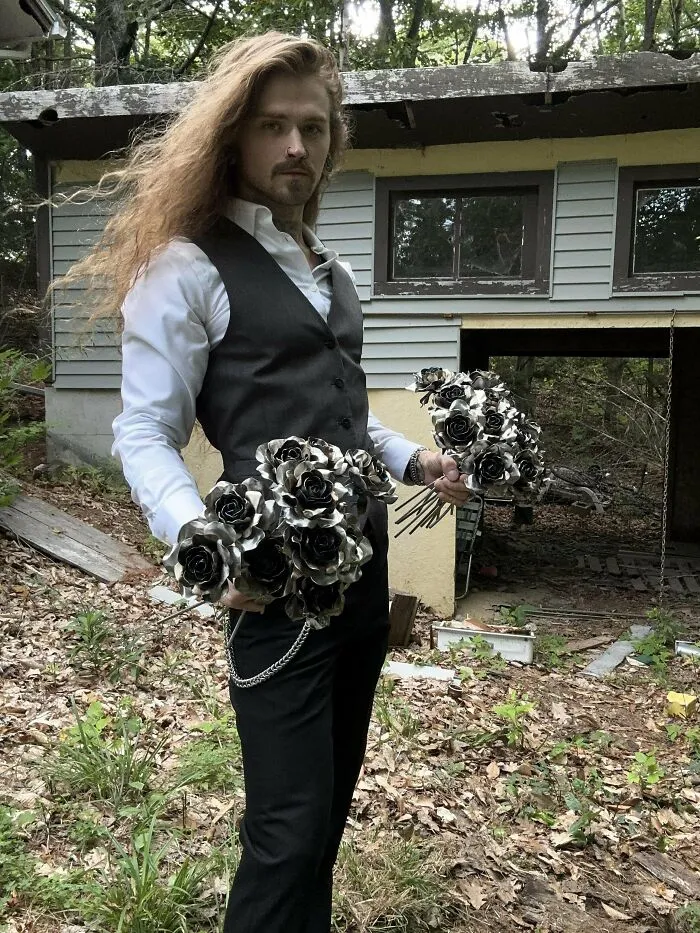Made Some Roses Out Of Steel