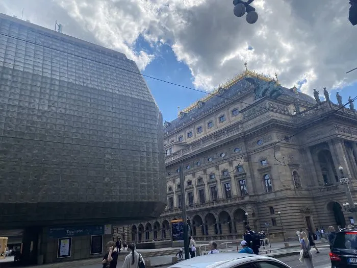 Modern Vs. Old Architecture, Czech Republic, Prague