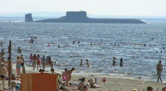 You're At The Beach And Out Of Nowhere A Massive Submarine Get Out Of The Water