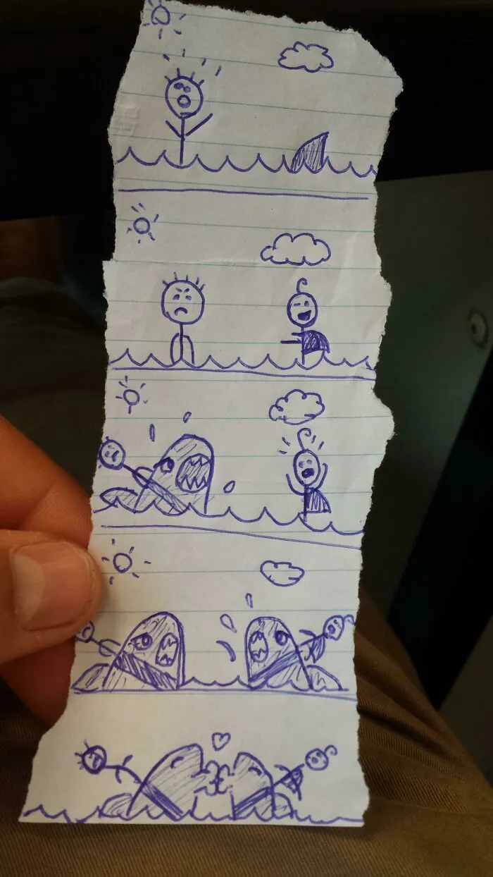 Some Kids Note Got Confescated And The Teacher Started Giggling