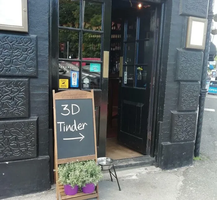 This Sign Outside A Local Pub