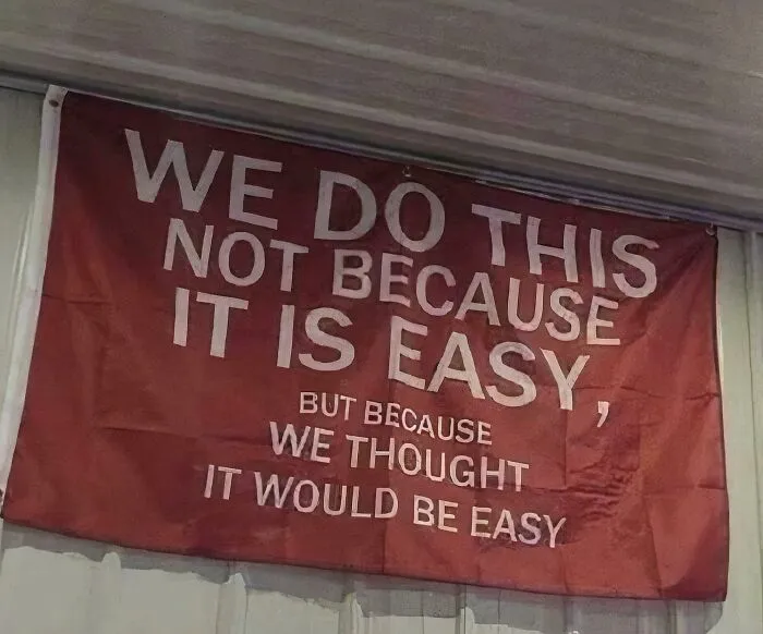 Finally An Honest Motivational Banner