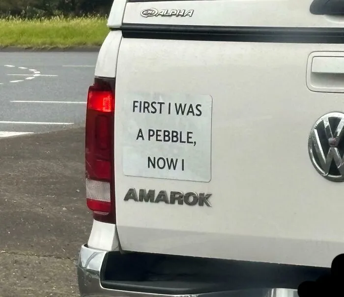 First I Was A Pebble