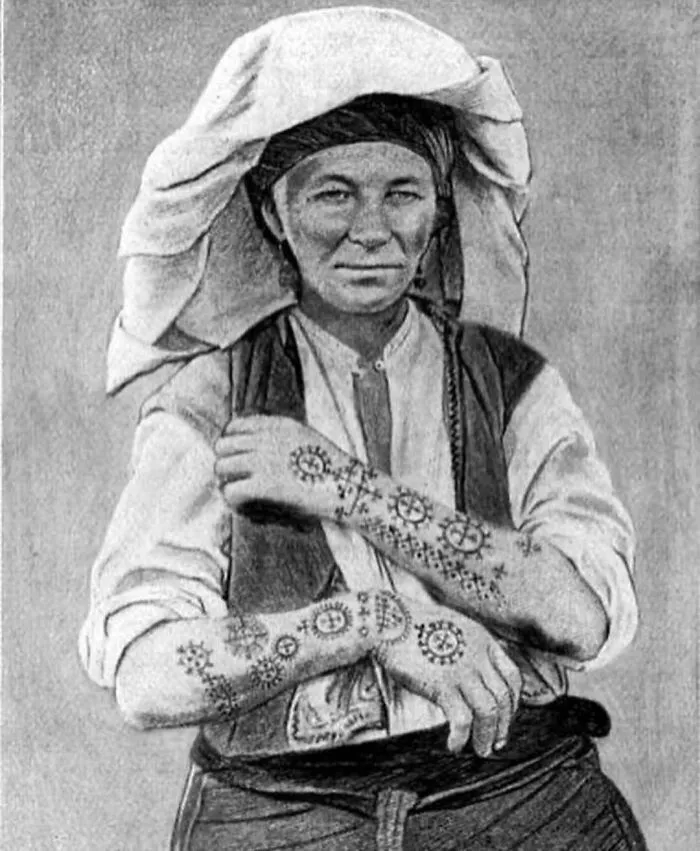 Croatian/Bosniak Traditional Tattoos