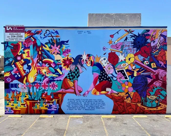 "SakoAsko" Paints 24 Murals That Explore Human Choices Through Surreal Art