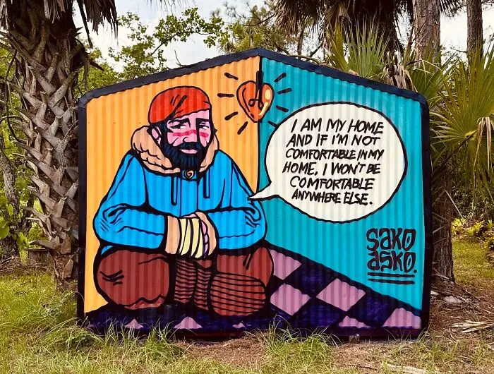 "SakoAsko" Paints 24 Murals That Explore Human Choices Through Surreal Art