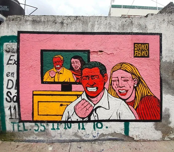 "SakoAsko" Paints 24 Murals That Explore Human Choices Through Surreal Art