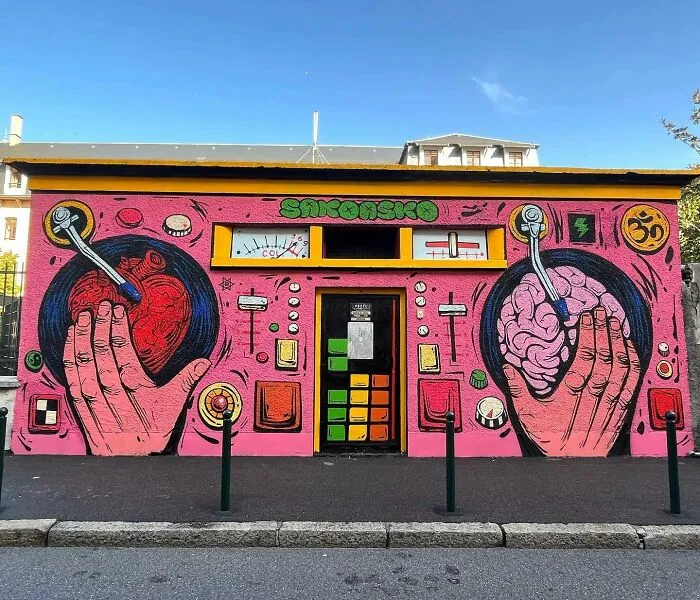 "SakoAsko" Paints 24 Murals That Explore Human Choices Through Surreal Art