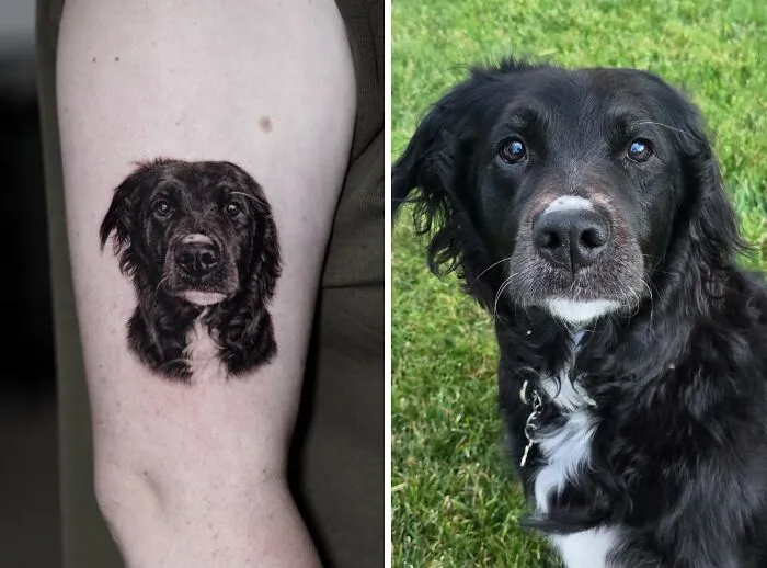 This Master Of Realism Tattoos Is Bringing People's Pets To Life On Their Skin (30 New Pics)