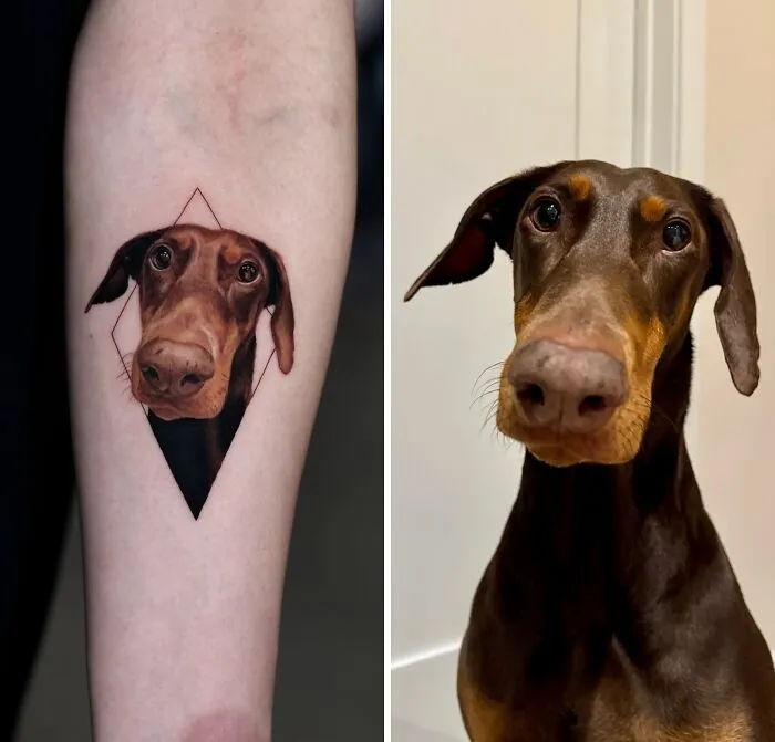 This Master Of Realism Tattoos Is Bringing People's Pets To Life On Their Skin (30 New Pics)