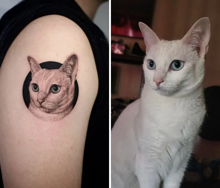 This Master Of Realism Tattoos Is Bringing People's Pets To Life On Their Skin (30 New Pics)