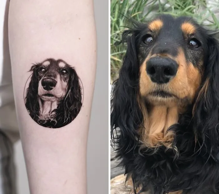 This Master Of Realism Tattoos Is Bringing People's Pets To Life On Their Skin (30 New Pics)