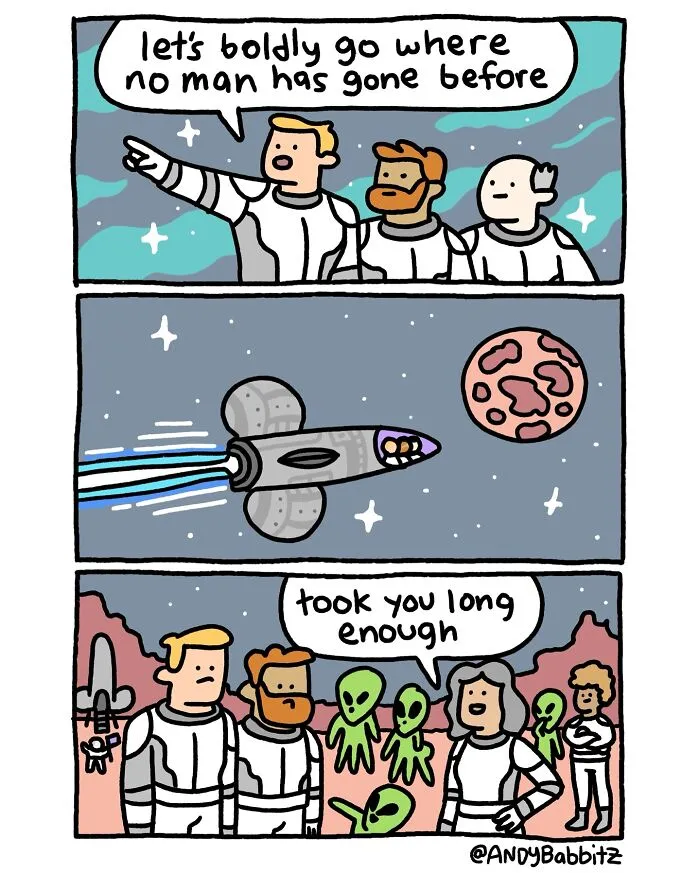 Everyday Absurdities: Andy Babbitz’s Comics That Turn The Mundane Into Pure Comedy