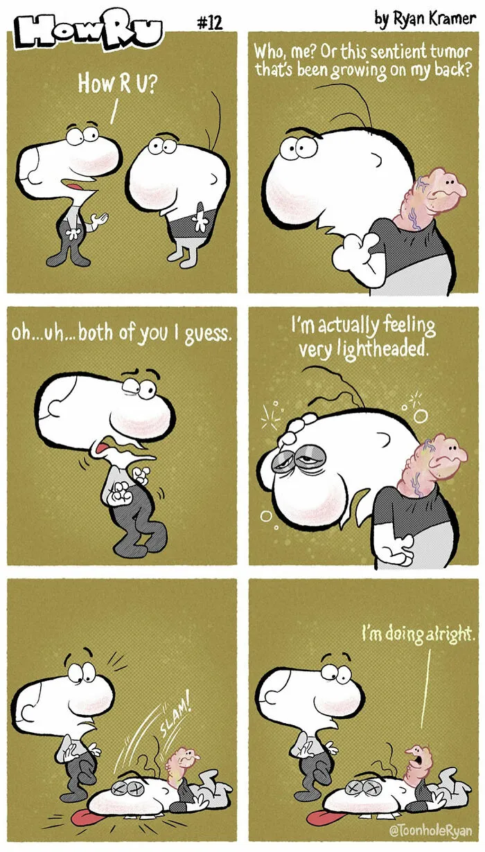 38 Witty And Dark Comics By Ryan Kramer That Might Make You Laugh