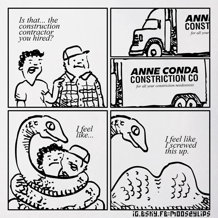 Mooseylips’s Wild Imagination: 29 New Absurd Comics That Might Make You Laugh and Wonder