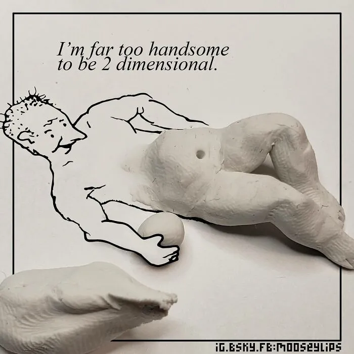 Mooseylips’s Wild Imagination: 29 New Absurd Comics That Might Make You Laugh and Wonder