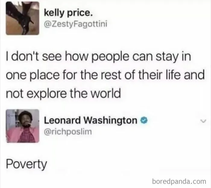 If You're Wondering This Is How Privilege Works, We're So Used To Our Own Privilege We Can't Even Fathom That Not Everyone Else Has The Same Privilege