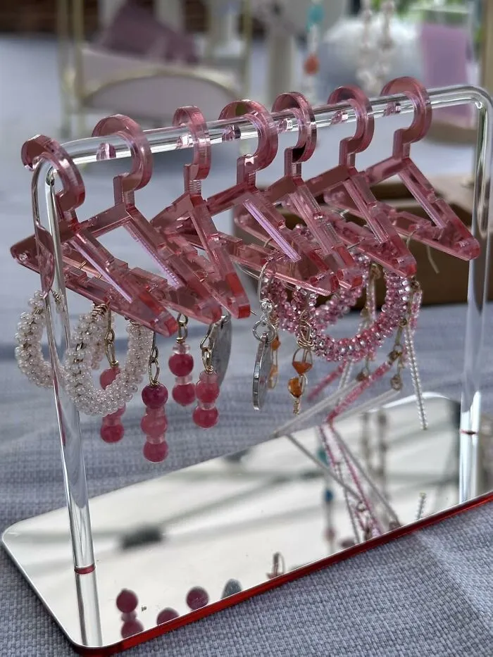 That Chaotic Nest Where Your Earrings Go To Become One Hopelessly Tangled Ball Of Metal Can Finally Be Decommissioned; They Deserve To Be Displayed Properly On Some <a Style="Display:inline;" Href="Https://Www.amazon.com/Ph-Pandahall-Organizer-Exhibition-2-3x4-6x5-9inch/Dp/B0c2bsrh96?ie=utf8&th=1&linkcode=ll1&tag=bppanther-20&linkid=5db542a37d5a8ae07979a7896a420a76&language=en_us&ref_=as_li_ss_tl" Target="_blank">  <span Style="Font: Inherit; Color: #d74b1f;"> Acrylic Earring Hangers </Span>