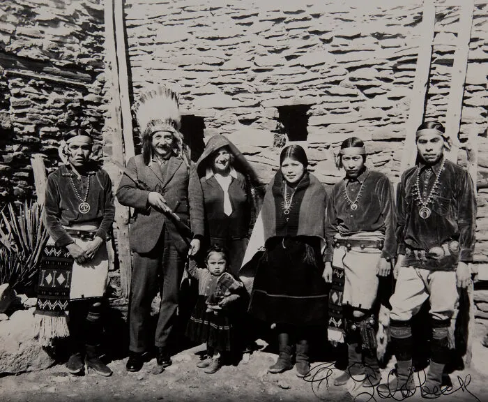 Einstein At The Grand Canyon In 1931