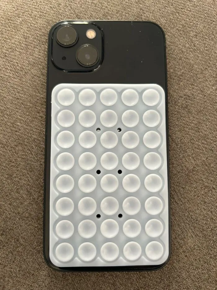 Stop Letting Your Phone Do A Swan Dive Into The Toilet With A<a Style="Display:inline;" Href="Https://Www.amazon.com/Dreamslink-Lc-Silicone-Double-Sided-Suction-Phone/Dp/B0dfycdyrl?ie=utf8&th=1&linkcode=ll1&tag=bpsheep-20&linkid=9bb12ded3d2932a1376c512abcbe90f5&language=en_us&ref_=as_li_ss_tl" Target="_blank"> <span Style="Font: Inherit; Color: #d74b1f;"> Double-Sided Suction Phone Grip </Span> That Gives It A Permanent Sticky Hug