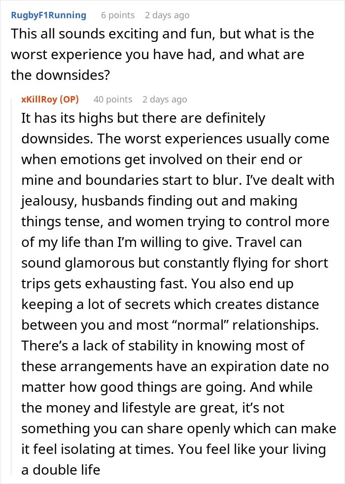 Paid Companion Does An Ask Me Anything, Answers All Kinds Of Spicy Questions