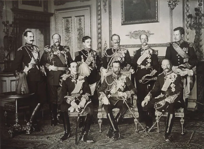 Nine Kings In One Photo, 1910