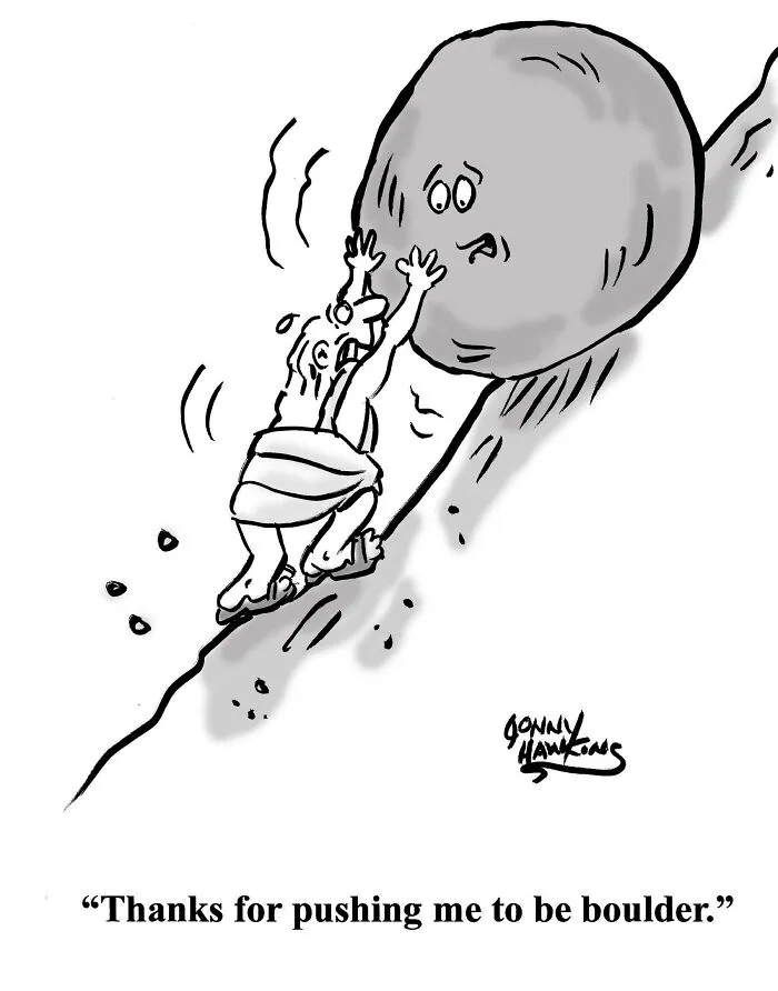 44 Short And Sweet Cartoons By Jonny Hawkins That Nail Everyday Humor (New Pics)
