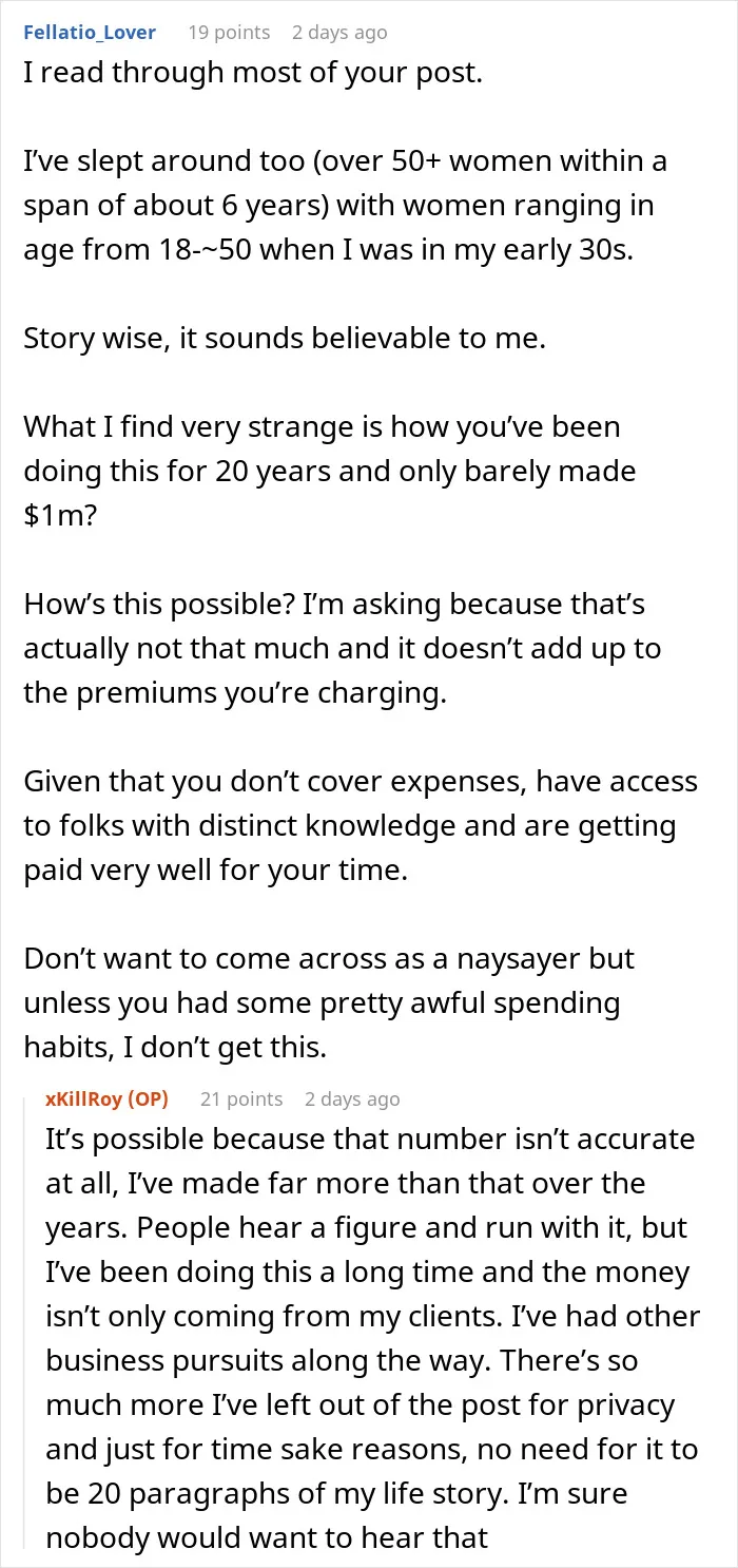 Paid Companion Does An Ask Me Anything, Answers All Kinds Of Spicy Questions