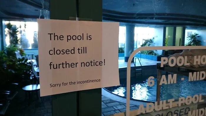 Sorry For The Incontinence