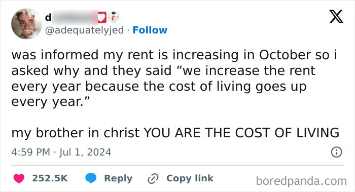 Without Georgism, Landlords Will Always Charge As Much As They Can Get Away With