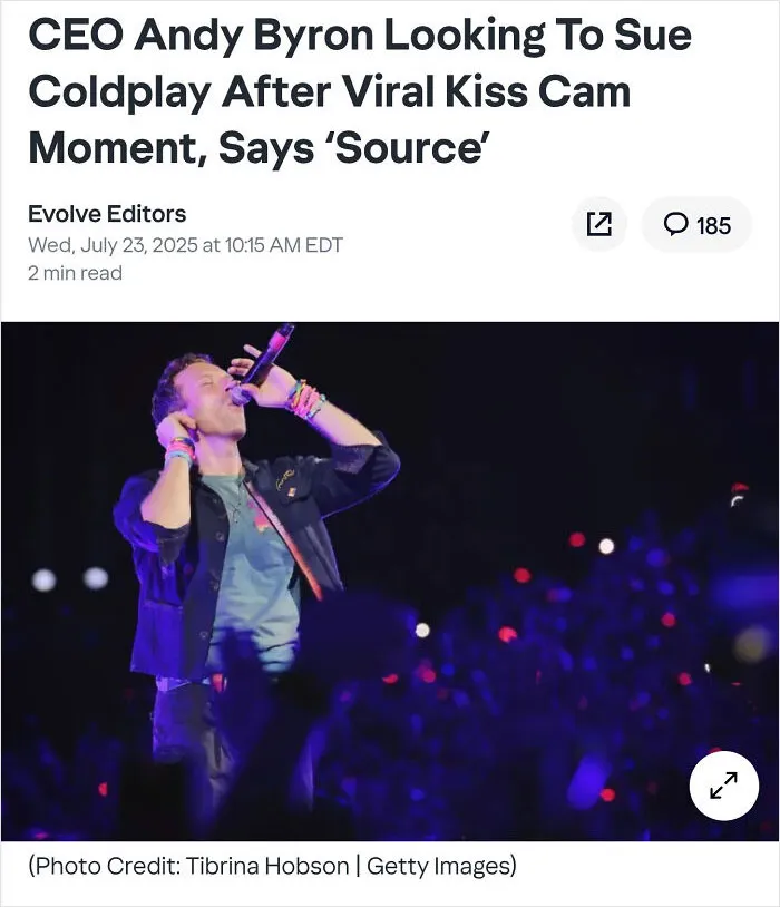 To Blame The Band For Your Infidelity