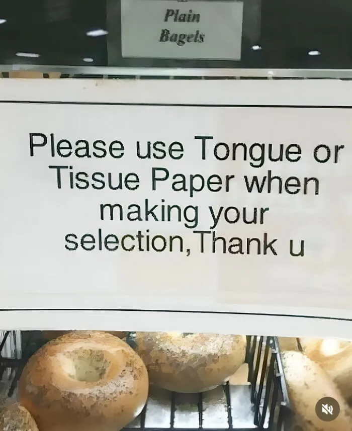 Please Use Your Tongue……