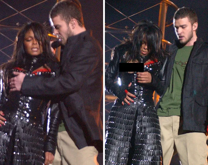 Janet Jackson’s Super Bowl Finale Flash