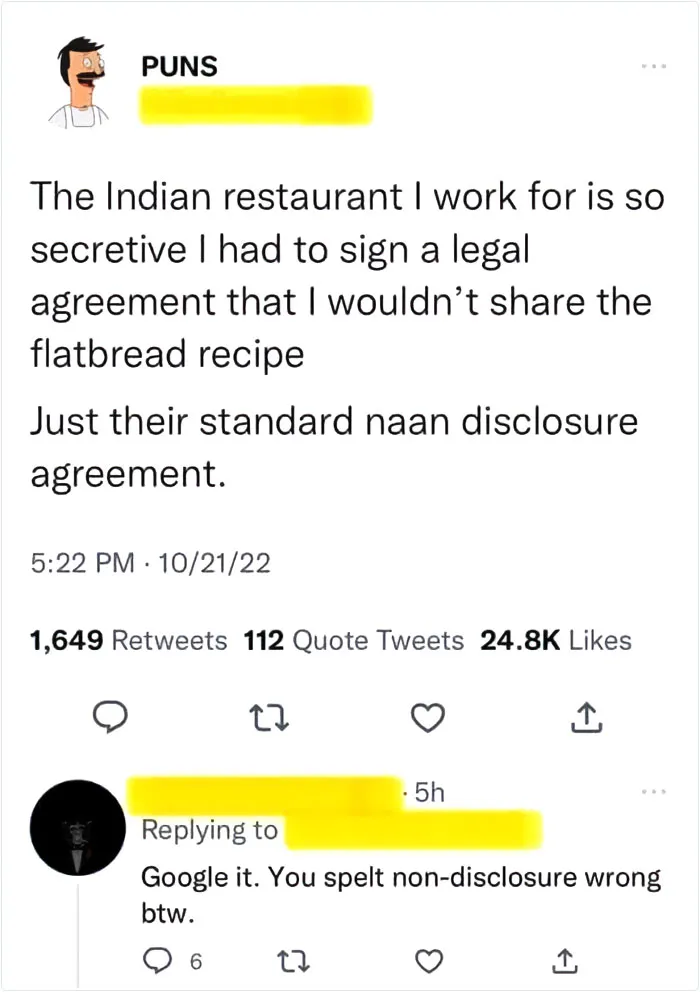I Guess He Hasn't Had Indian Food Before!