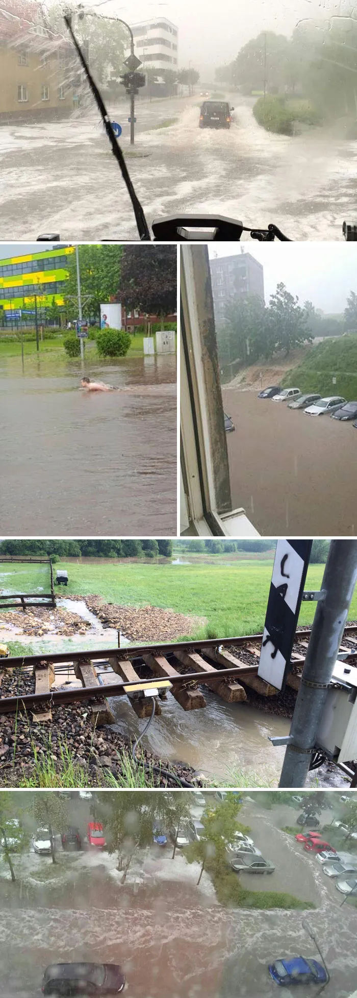 So We Had A Little Bit Of Rain And Hail Today Here In Germany