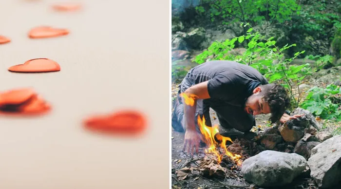 Participate in a dating show or a survival show?