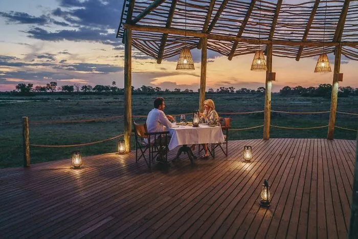 Boma Dinner At Sunset