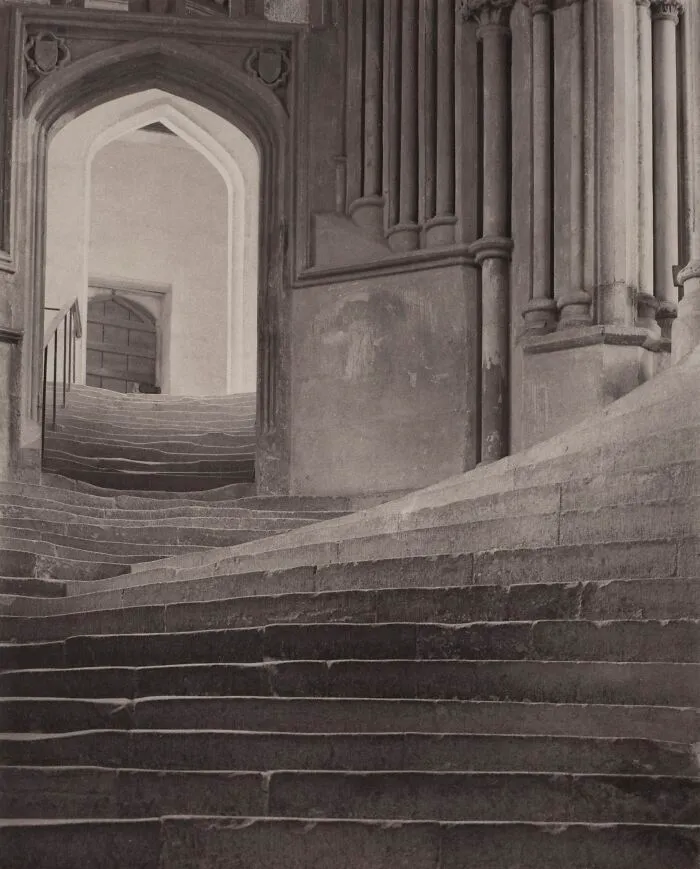 A Sea Of Steps, Wells Cathedral, England, United Kingdom, 1903